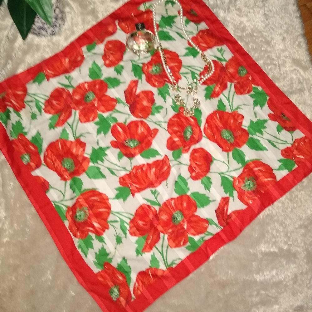 Floral Scarf - Picture 1 of 2